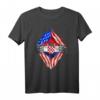 Super Kroatien Heritage Kroatien Wurzeln USA Flagge T-Shirt – Stolz auf kroatische Herkunft & Geschenk für Kroatienliebhaber