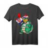 Kroatien Fußball T-Shirt für Kinder mit Drachen und Flagge – Perfektes Geschenk für junge Kroatien-Fans, Turnier und Geburtstag