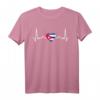 Mein Herz schlägt für Kuba - Landesflagge T-Shirt für Kuba-Liebhaber und Reisesouvenirs