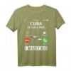 Kuba Urlaub Geschenk Havanna Flagge - Must Go Cuba T-Shirt für Kuba Fans, Reiseliebhaber & Souvenir