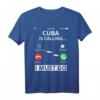Kuba Urlaub Geschenk Havanna Flagge - Must Go Cuba T-Shirt für Kuba Fans, Reiseliebhaber & Souvenir