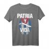 Patria Y Vida Kuba Kubanische Freiheitsbewegung T-Shirt – Unterstützung & Solidarität für Kubas Freiheit