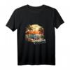 Sonnenuntergang Kuba Oldtimer Palmen Retro Vintage Sommer T-Shirt – Perfekt für Strand, Urlaub & den kubanischen Lebensstil
