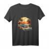 Sonnenuntergang Kuba Oldtimer Palmen Retro Vintage Sommer T-Shirt – Perfekt für Strand, Urlaub & den kubanischen Lebensstil
