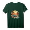 Sonnenuntergang Kuba Oldtimer Palmen Retro Vintage Sommer T-Shirt – Perfekt für Strand, Urlaub & den kubanischen Lebensstil