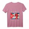 Damen Kuba Flagge mit Faust, Padria y Vida T-Shirt mit V-Ausschnitt – Patriotischer kubanischer Stil, leichtes und klassisch geschnittenes Shirt