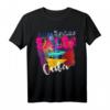 Salsa Cuba Kuba Flagge T-Shirt für Salsa Fans, Tanzkleidung & kubanischen Lebensstil