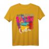 Salsa Cuba Kuba Flagge T-Shirt für Salsa Fans, Tanzkleidung & kubanischen Lebensstil