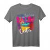 Salsa Cuba Kuba Flagge T-Shirt für Salsa Fans, Tanzkleidung & kubanischen Lebensstil