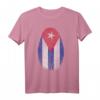 Fingerabdruck Kuba Flagge Geschenk für stolze Kubaner - Personalisiertes T-Shirt als Weihnachts- oder Geburtstagsgeschenk