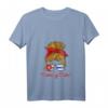 Damen Patria y Vida SOS Cuba Sonnenbrille T-Shirt mit kubanischer Flagge - Unterstützung für kubanische Freiheit