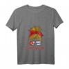 Damen Patria y Vida SOS Cuba Sonnenbrille T-Shirt mit kubanischer Flagge - Unterstützung für kubanische Freiheit