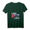 Damen Long Live Kuba Liber Homeland And Life V-Ausschnitt T-Shirt – Unterstützung für Freiheit und Demokratie in Kuba