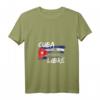 Damen Long Live Kuba Liber Homeland And Life V-Ausschnitt T-Shirt – Unterstützung für Freiheit und Demokratie in Kuba