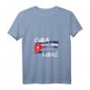 Damen Long Live Kuba Liber Homeland And Life V-Ausschnitt T-Shirt – Unterstützung für Freiheit und Demokratie in Kuba