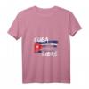 Damen Long Live Kuba Liber Homeland And Life V-Ausschnitt T-Shirt – Unterstützung für Freiheit und Demokratie in Kuba