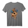 Steampunk Clock Gear und Schmetterlinge Vintage Retro T-Shirt – Fantasiekunst für Steampunk-Fans und Retro-Liebhaber