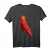 Kardinal Vogel Kunst T-Shirt - Bunte Tierillustration, perfekt für Natur- und Tierliebhaber, ideal als Geschenk zu Frühlings- und Sommerfesten
