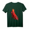Kardinal Vogel Kunst T-Shirt - Bunte Tierillustration, perfekt für Natur- und Tierliebhaber, ideal als Geschenk zu Frühlings- und Sommerfesten