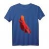 Kardinal Vogel Kunst T-Shirt - Bunte Tierillustration, perfekt für Natur- und Tierliebhaber, ideal als Geschenk zu Frühlings- und Sommerfesten