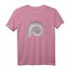 Ammonit Fossil T-Shirt - Ernst Haeckel Vintage Natur Kunst als Geschenk für Biologie, Fossilien & Wissenschaft Fans