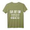 LA LE LU Wenn dich einer nervt, schlag zu T-Shirt – Lustiges Männer-Shirt mit Spruch, klassisch geschnitten