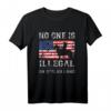 Native American No One is illegal on Stolen Land T-Shirt – Kulturelles Statement für Gerechtigkeit & Unterstützung