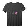 Damen Patriotisches T-Shirt mit US-Flagge und Herzdesign – Liebe zu Amerika, Nationalstolz & Fourth of July Geschenk