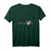 Damen Patriotisches T-Shirt mit US-Flagge und Herzdesign – Liebe zu Amerika, Nationalstolz & Fourth of July Geschenk
