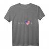 Damen Patriotisches T-Shirt mit US-Flagge und Herzdesign – Liebe zu Amerika, Nationalstolz & Fourth of July Geschenk