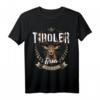 Tiroler Bua Hirsch T-Shirt für Männer & Kinder - Lustiges Tiroler Geschenk, Volksfest & Party Outfit, Patrioten-T-Shirt