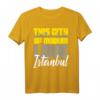 Istanbul Türkei City Skyline T-Shirt – Perfektes Geschenk für Istanbul Fans zum Geburtstag, Weihnachten & Reisen