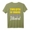 Istanbul Türkei City Skyline T-Shirt – Perfektes Geschenk für Istanbul Fans zum Geburtstag, Weihnachten & Reisen