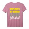 Istanbul Türkei City Skyline T-Shirt – Perfektes Geschenk für Istanbul Fans zum Geburtstag, Weihnachten & Reisen