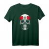 Herkunftsland & Totenkopf T-Shirt - Stolz auf deine Nationalität, Freiheit & Flagge