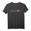 Kubanische Heartbeat I Love Cuba Flagge Land Geschenk T-Shirt - Patriotisches Souvenir für Kuba-Liebhaber, Fans und Einwanderer