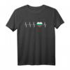 Bulgarian Heartbeat I Love Bulgaria Flagge Land Geschenk T-Shirt – Patriotisches Souvenir für Reise, Familie & Sportfans