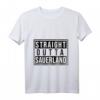 Straight Outta Sauerland Sauerländer Spruch T-Shirt – Zeige deine Leidenschaft und Stolz auf das Sauerland