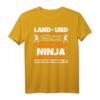 Land- und Baumaschinenmechatroniker Multitasking Ninja lustiges T-Shirt zum HapKoala – Originelles Geschenk für Techniker