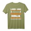 Land- und Baumaschinenmechatroniker Multitasking Ninja lustiges T-Shirt zum HapKoala – Originelles Geschenk für Techniker