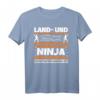 Land- und Baumaschinenmechatroniker Multitasking Ninja lustiges T-Shirt zum HapKoala – Originelles Geschenk für Techniker