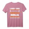 Land- und Baumaschinenmechatroniker Multitasking Ninja lustiges T-Shirt zum HapKoala – Originelles Geschenk für Techniker