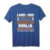 Land- und Baumaschinenmechatroniker Multitasking Ninja lustiges T-Shirt zum HapKoala – Originelles Geschenk für Techniker