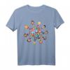 Flaggen Welt Kinder T-Shirt mit Flaggen verschiedener Länder – Kulturelle Vielfalt und Toleranz für Kinder & Jugendliche