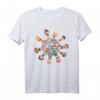 Flaggen Welt Kinder T-Shirt mit Flaggen verschiedener Länder – Kulturelle Vielfalt und Toleranz für Kinder & Jugendliche
