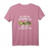 Ich Bin Die Verrückte Mit Den Schildkröten - Lustiges Landschildkröten T-Shirt für Frauen, ideal als Geschenk für Schildkrötenliebhaberinnen