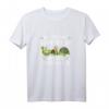 Ich Bin Die Verrückte Mit Den Schildkröten - Lustiges Landschildkröten T-Shirt für Frauen, ideal als Geschenk für Schildkrötenliebhaberinnen