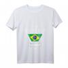 Damen T-Shirt mit V-Ausschnitt »Egal wie geil du bist ich bin Brasilianer« – Brasilien Flagge, Fan-Shirt für Brasilien-Liebhaber, Geburtstags- und Weihnachtsgeschenk