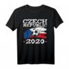 Czech Republic 2020 Fußball T-Shirt - Supporte dein Team mit Nationalflagge für Stadion & Fan-Geschenk