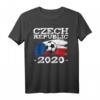 Czech Republic 2020 Fußball T-Shirt - Supporte dein Team mit Nationalflagge für Stadion & Fan-Geschenk